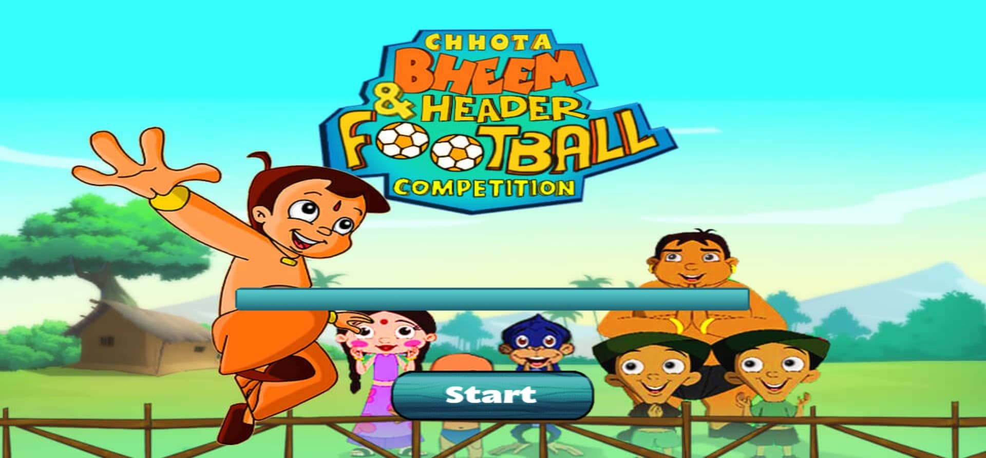 Chhota Bheem Header Football Competition: Elite Victory Quest