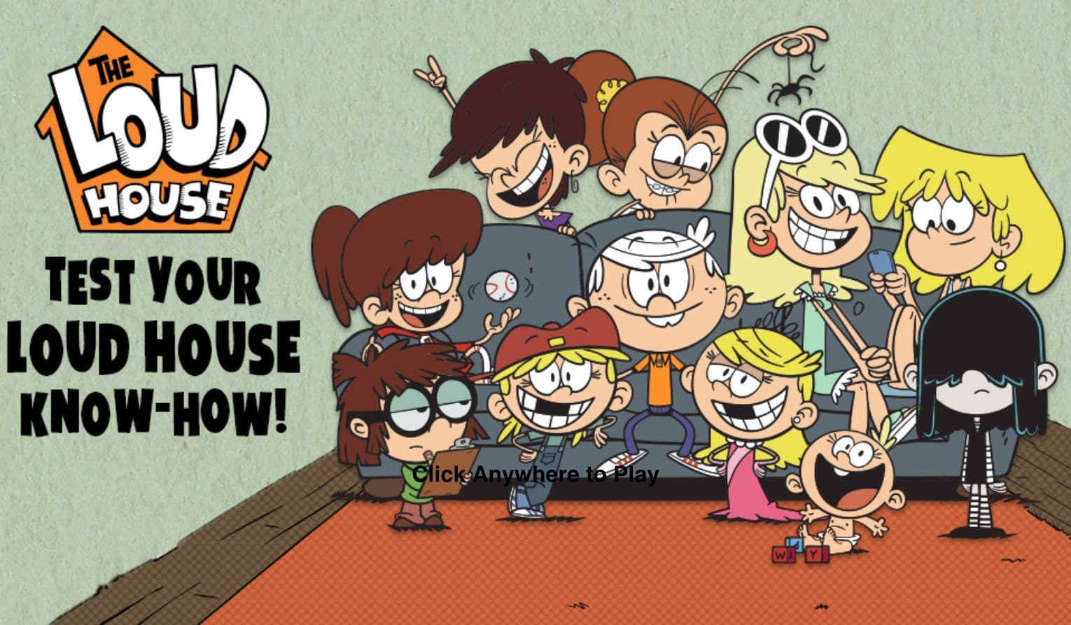 Test Your Loud House Know-How - Nickelodeon Quiz: Dynamic Play Experience