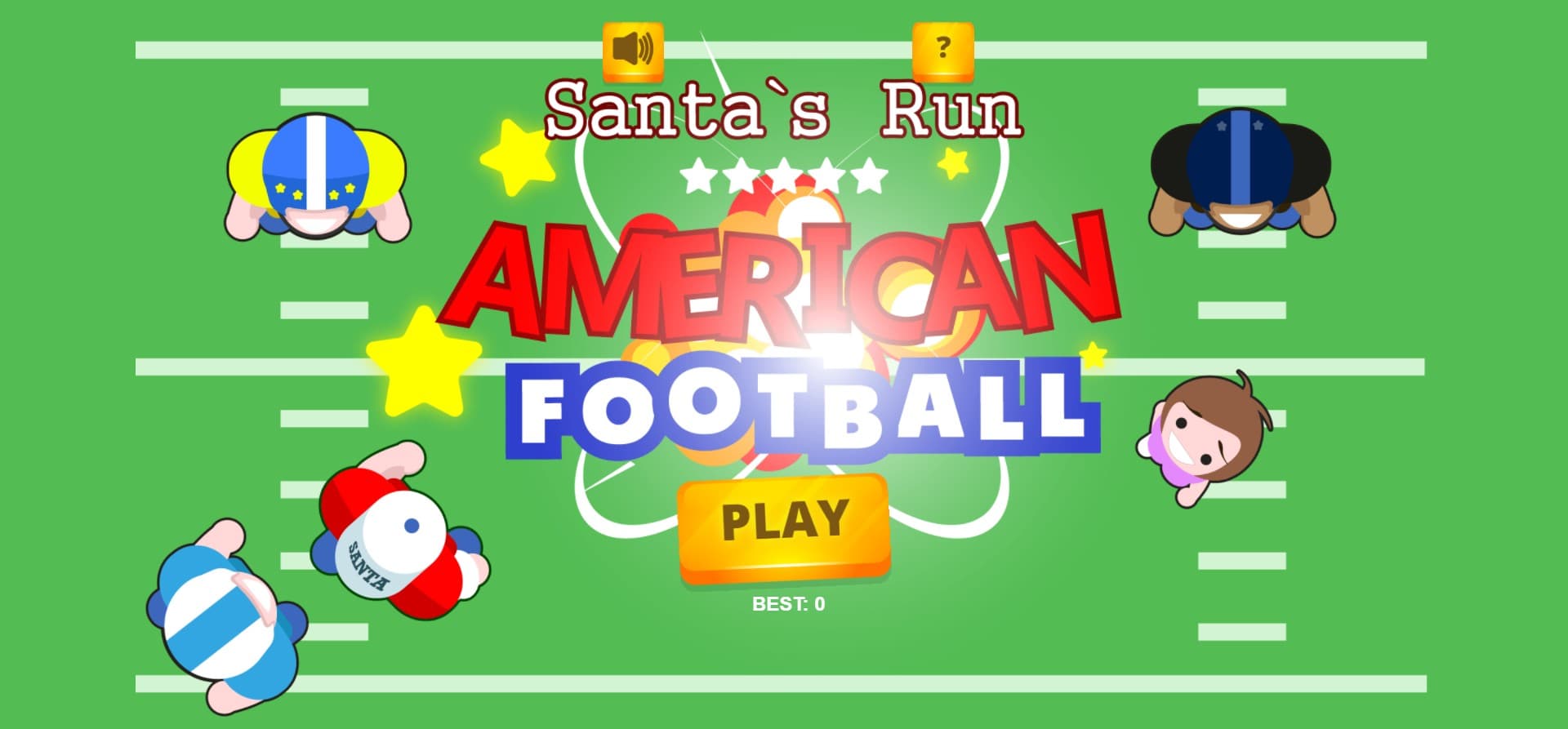 Santa's Run American Football: Dynamic Play Experience