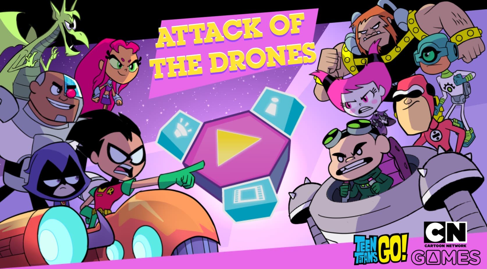 Attack of the Drones - Cartoon Network Action: Galactic Hero Odyssey