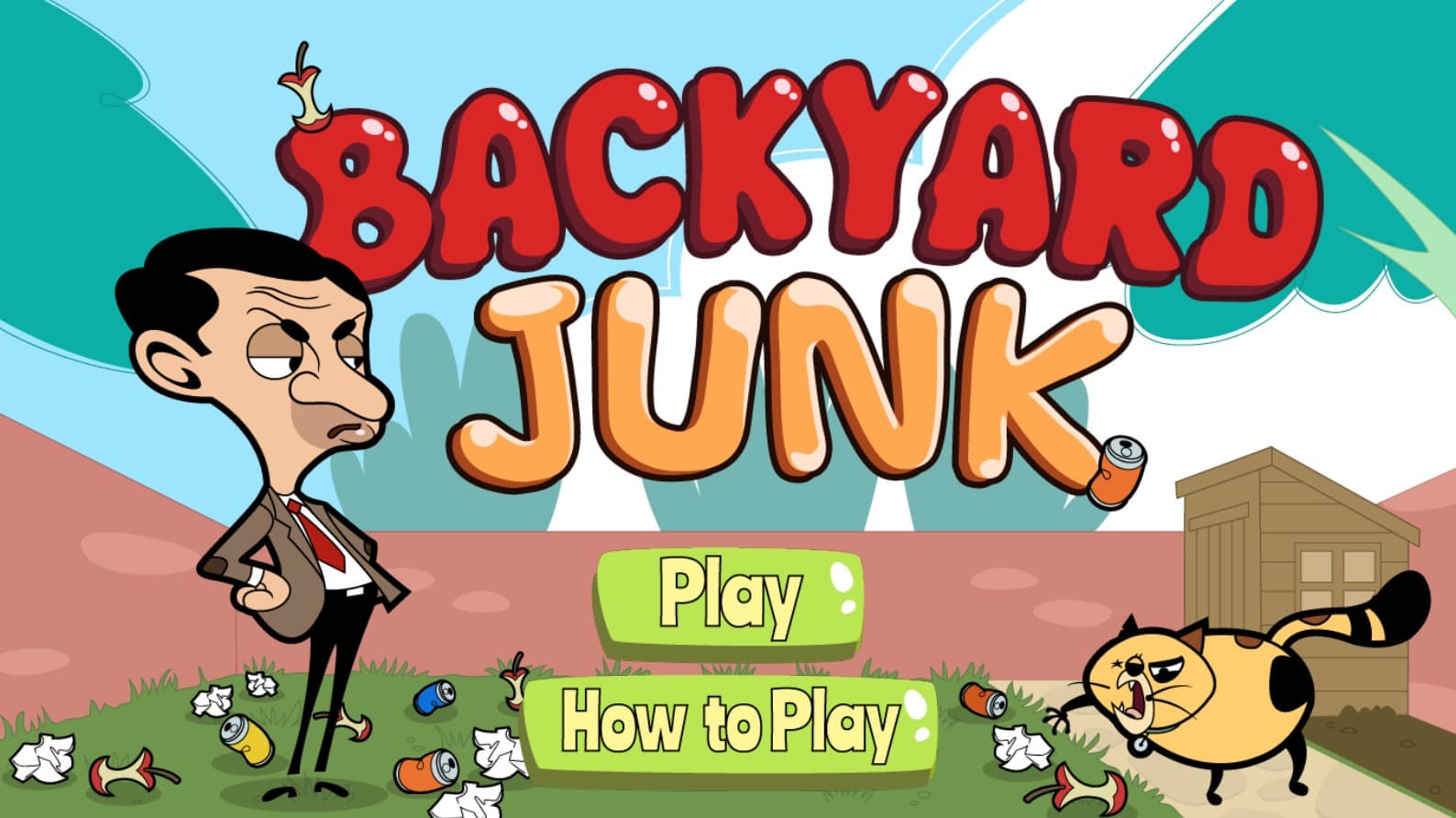 Mr Bean Backyard Junk - Play Free: Ultimate Skill Mastery