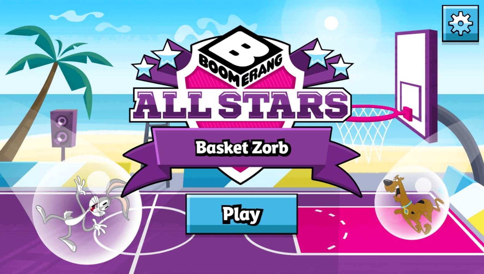 Basket Zorb Boomerang All Stars: Professional Gaming Elite