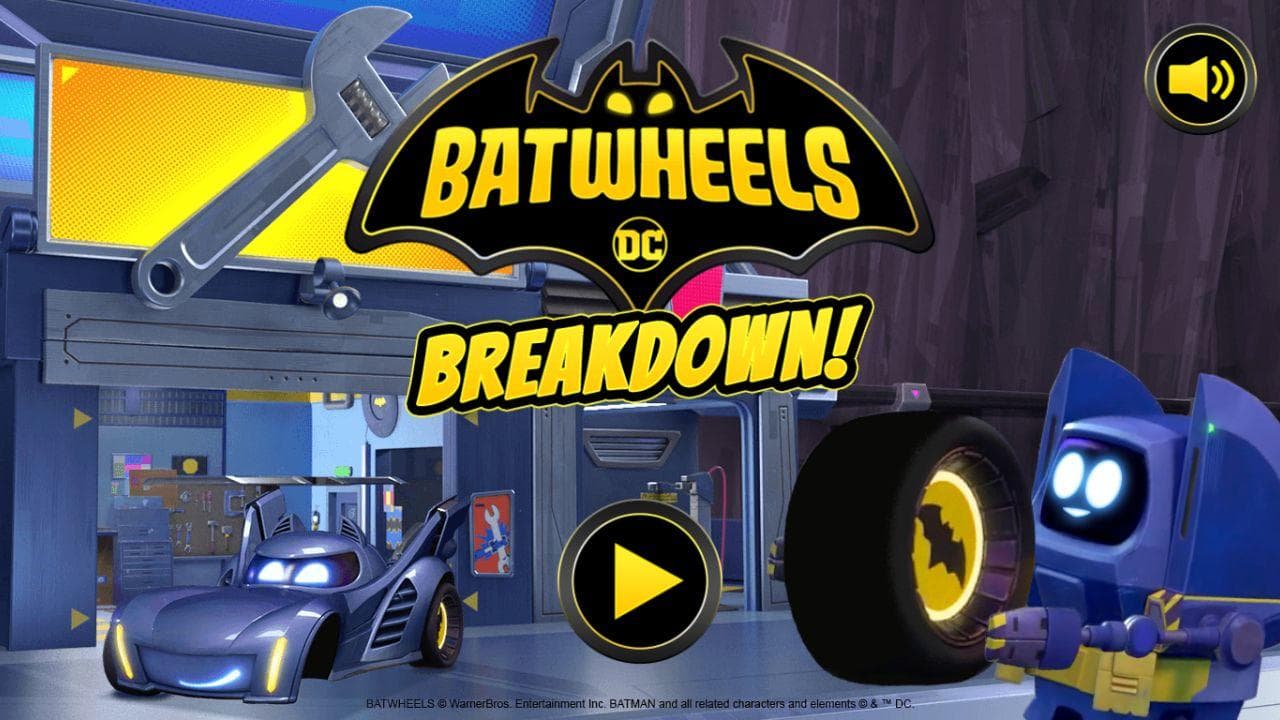 Batwheels Breakdown - Play Free Online DC Superheroes Repair: The Mega Fun Kingdom