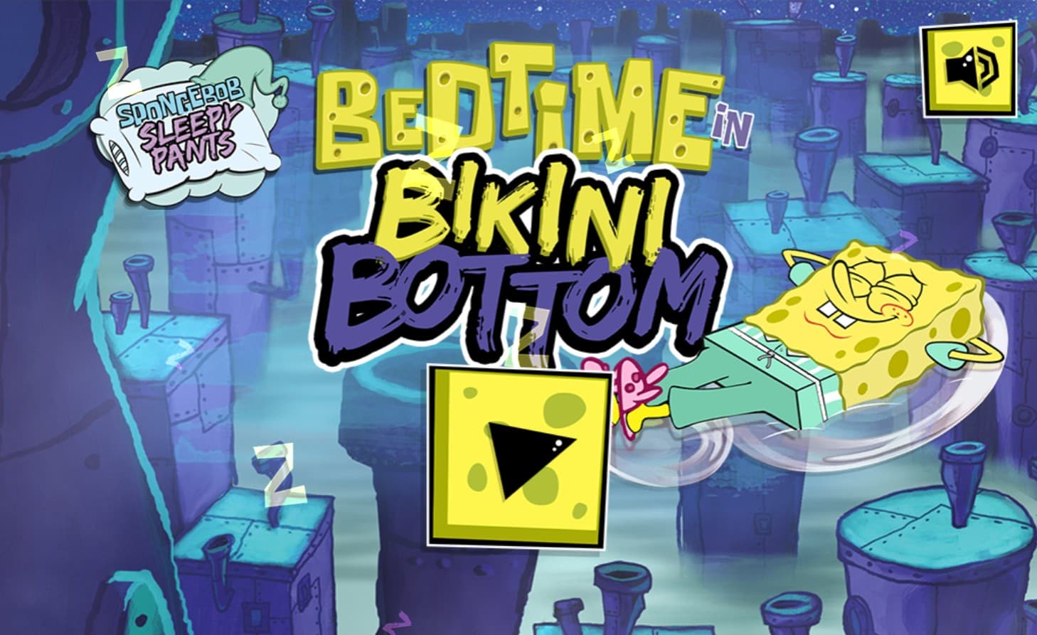 Bedtime in Bikini Bottom SpongeBob SleepyPants: Turbo Thrill Ride