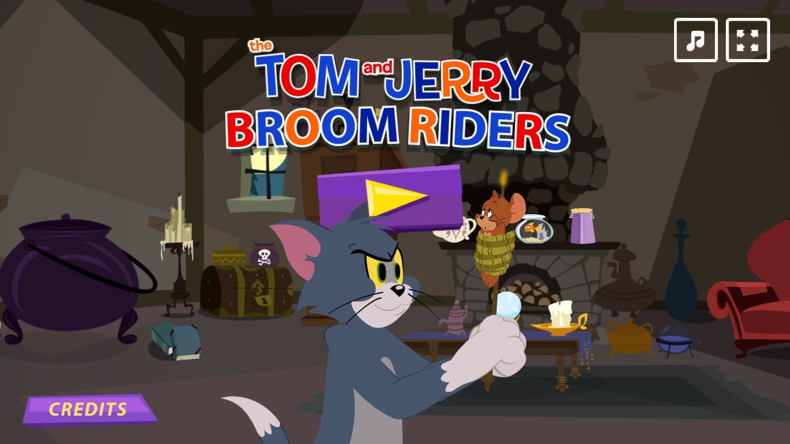 Tom and Jerry Broom Riders - Online Adventure: Elite Victory Quest