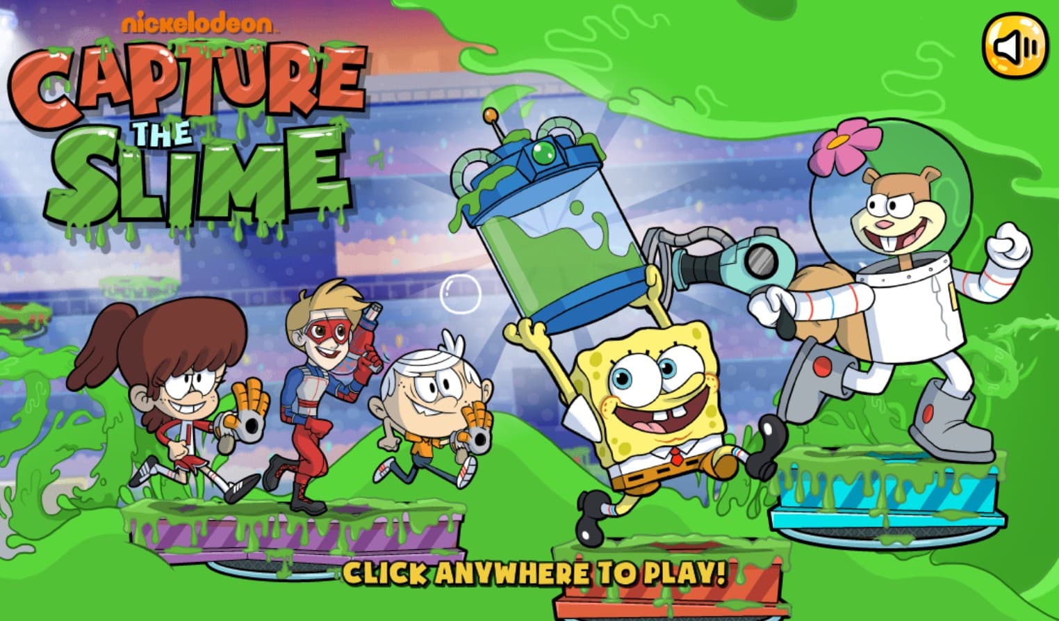 Capture the Slime - Play Nickelodeon Character Action: Masterful Skill Challenge