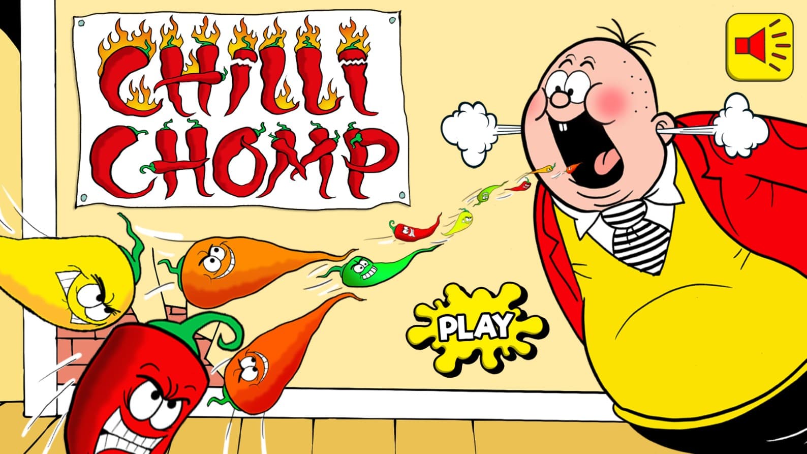 Chilli Chomp HTML5 Arcade: The Brave Warrior Legend