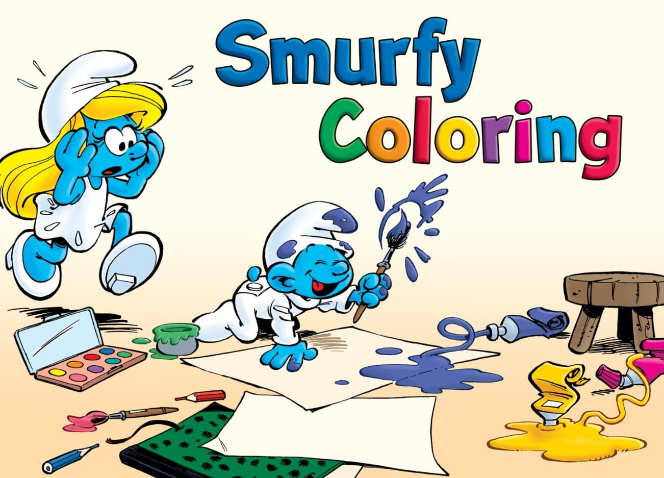 The Smurfs Coloring Adventure: Super Pro Elite Challenge