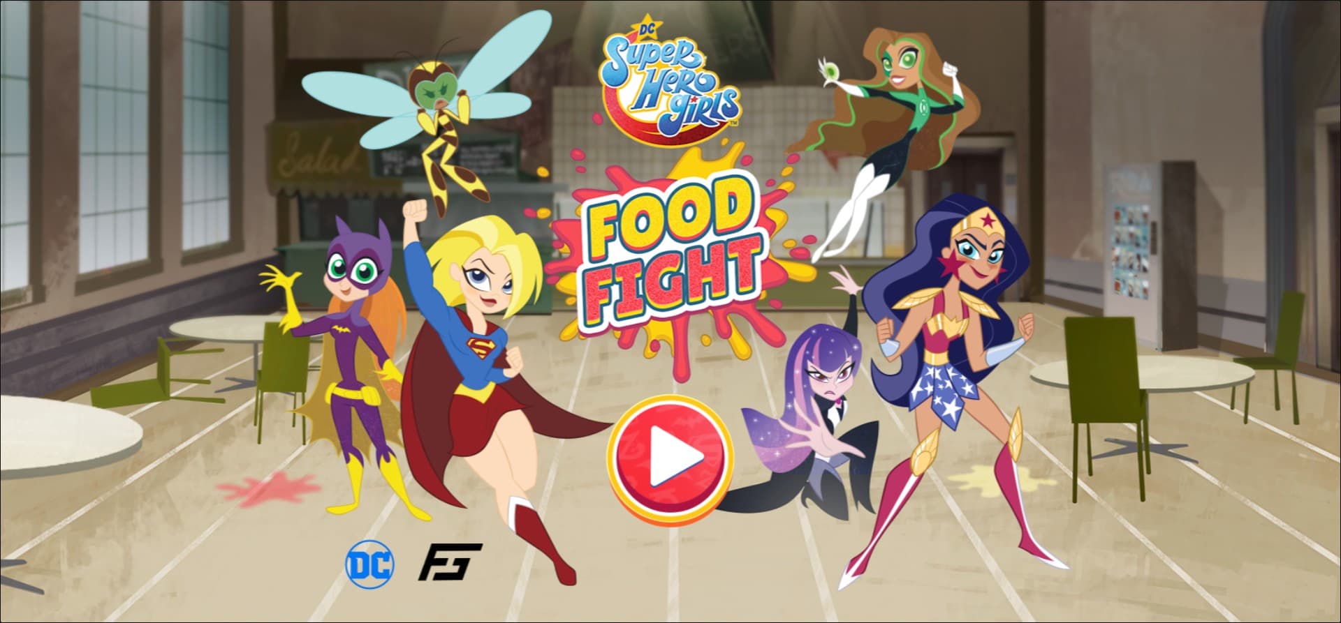 DC Super Hero Girls Food Fight - Play Online: Masterful Skill Challenge
