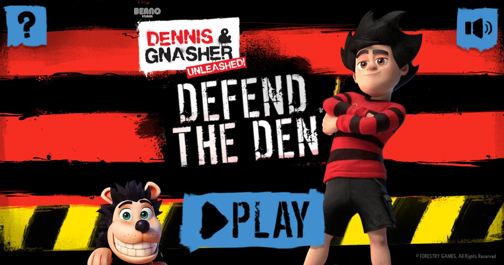Defend the Den Dennis and Gnasher Unleashed: Epic Journey Beyond