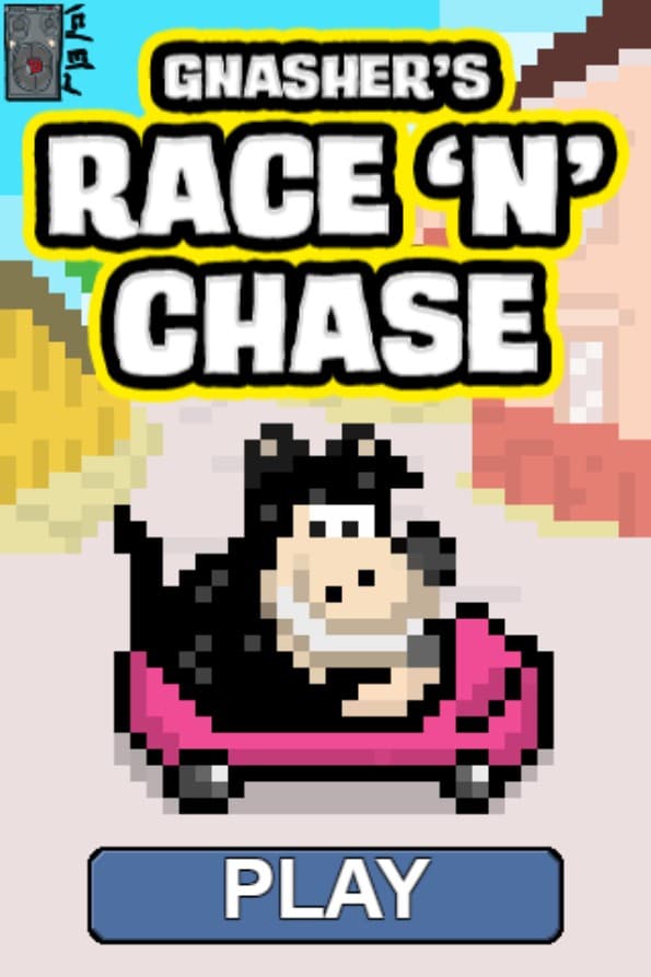 Gnasher's Race 'N' Chase - Retro Browser Racing: Dynamic Play Experience