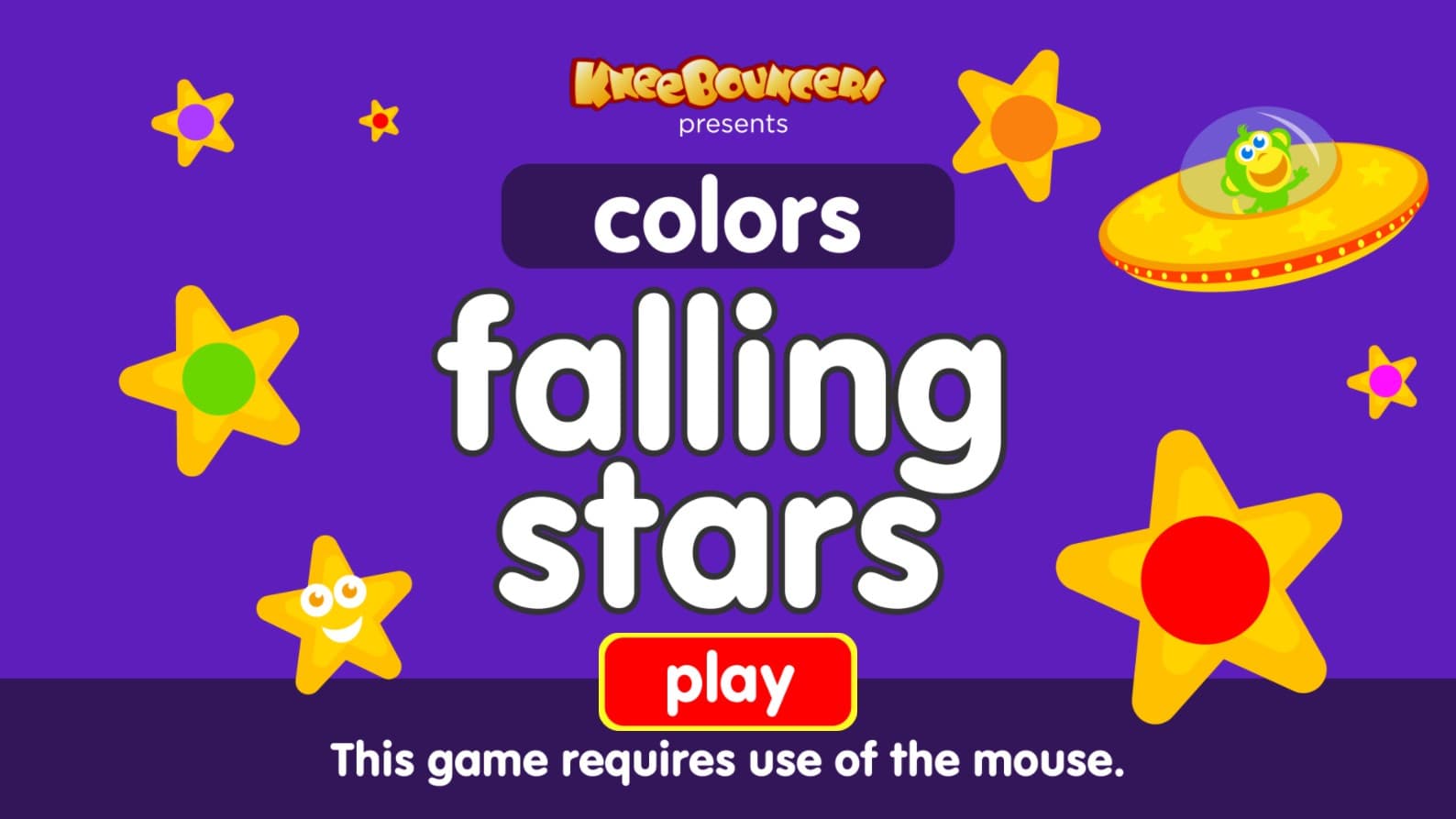 Falling Star Colors - KneeBouncers Educational: Masterful Skill Challenge