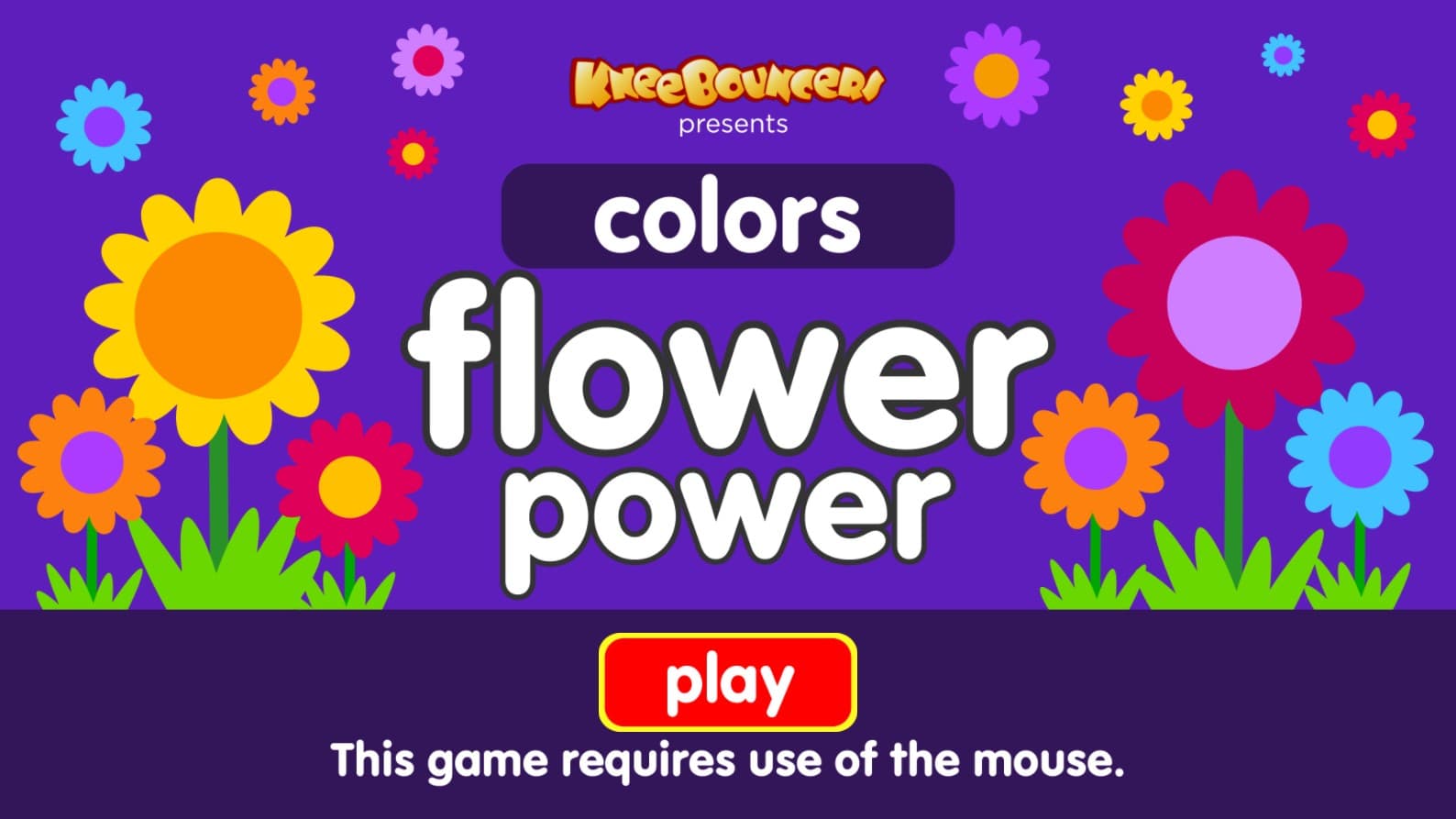Flower Power Colors - KneeBouncers Educational: The New Champion Arena