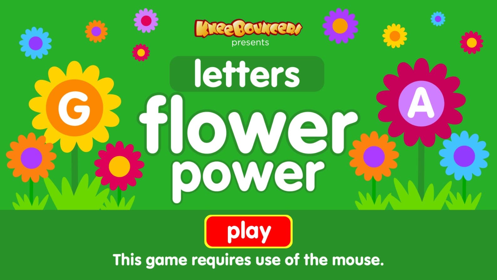 Flower Power Letters KneeBouncers Educational: The Ultimate Fun Zone
