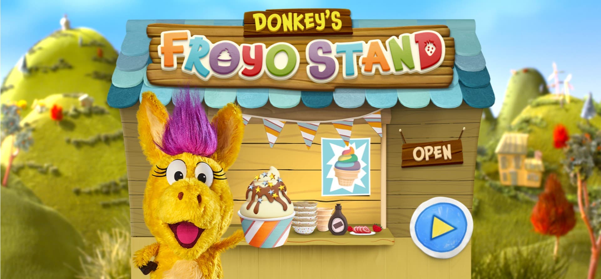 Donkey's Froyo Stand: Galactic Hero Odyssey