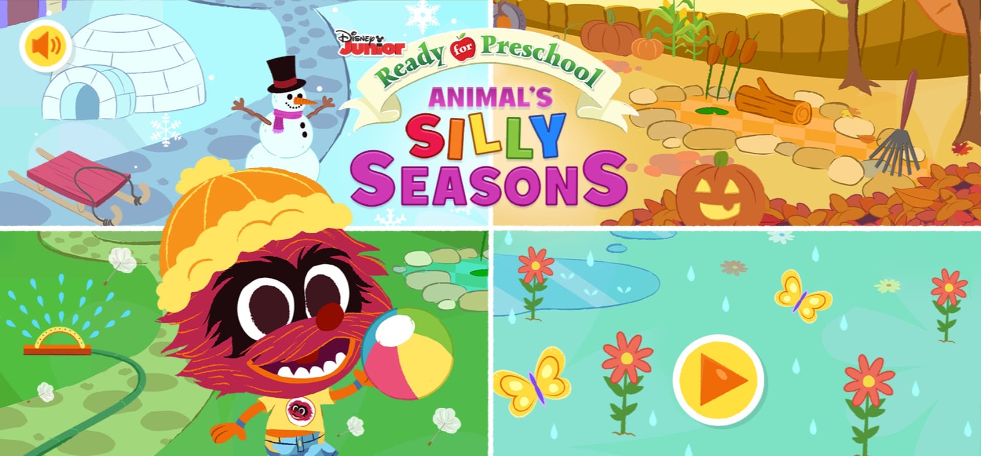 Disney Junior Muppet Babies Animal's Silly Seasons: Turbo Thrill Ride