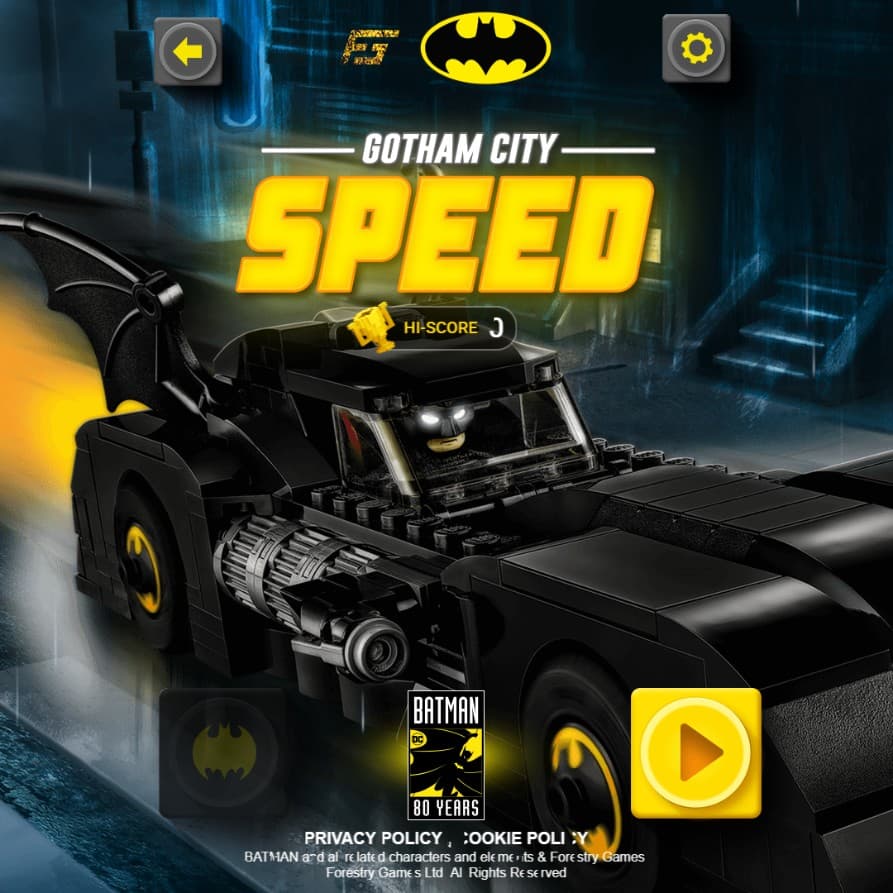 Gotham City Speed - LEGO Batman Racing: The New Champion Arena