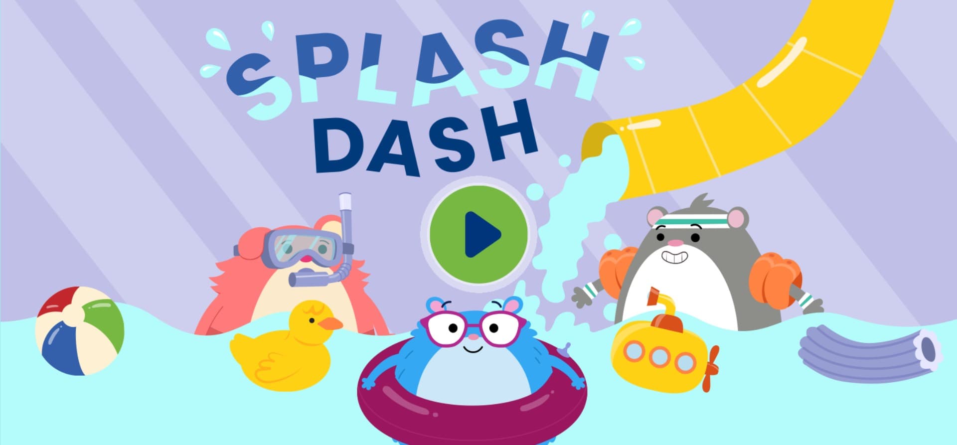 Splash Dash Hamster Water Fun: Galactic Hero Odyssey