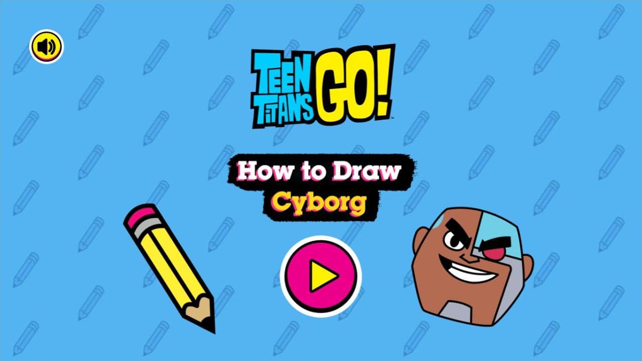 How to Draw Cyborg - Teen Titans Go Drawing: The Mega Fun Kingdom