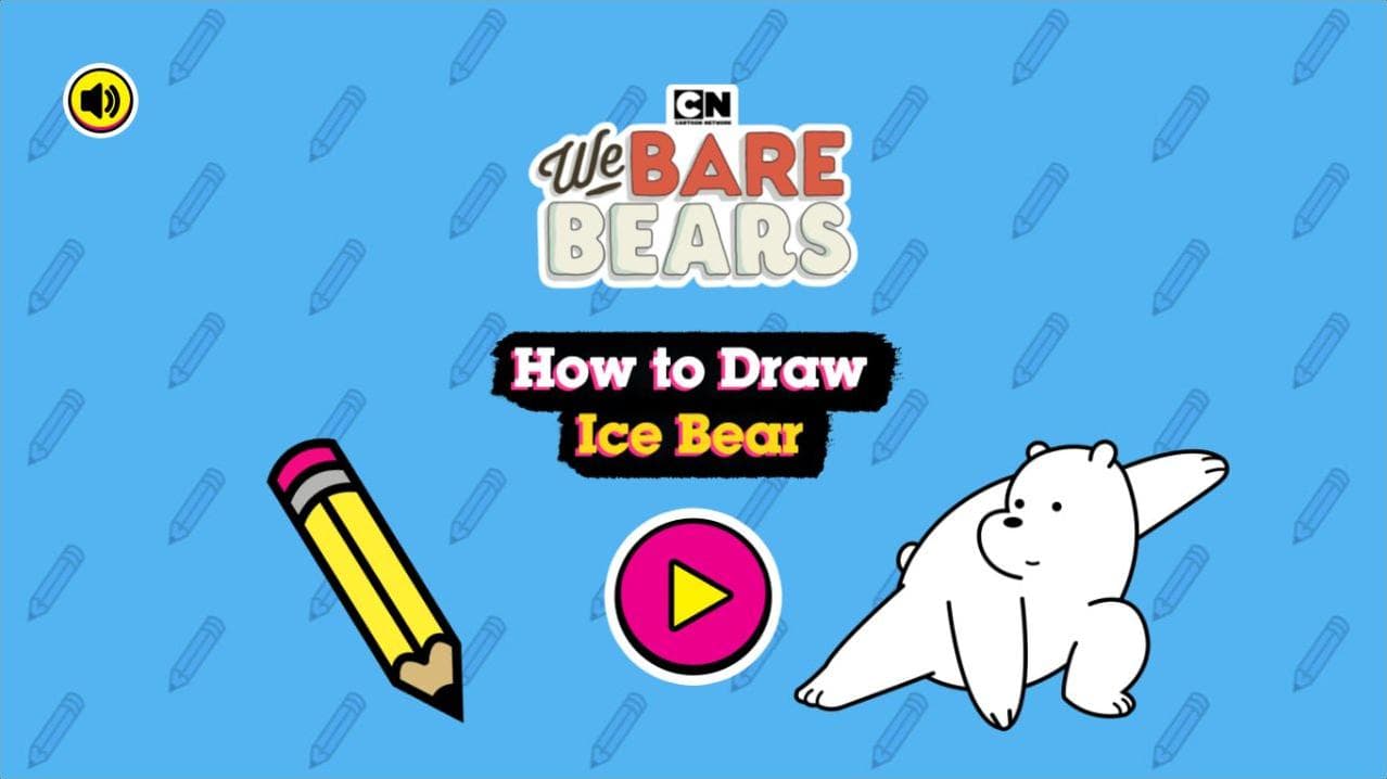 How to Draw Ice Bear - We Bare Bears Drawing: Infinite Action Saga