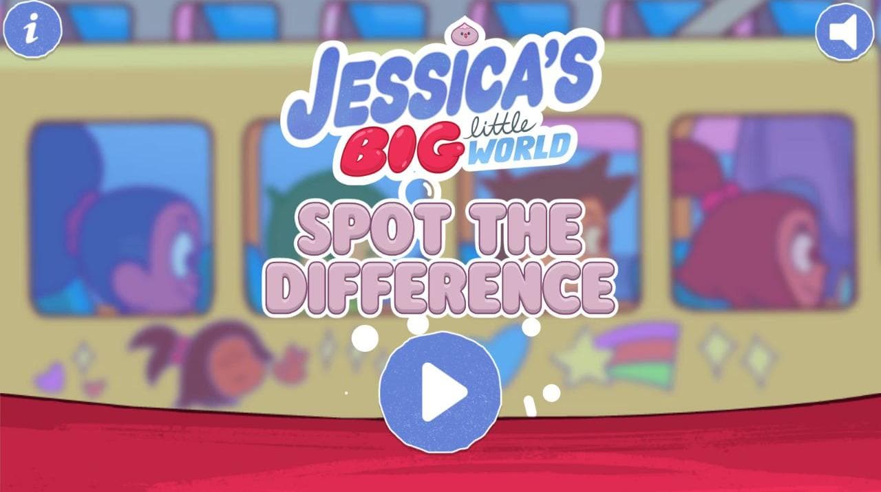Jessica's Big Little World Spot the Difference - Online Cartoon Network Puzzle: Infinite Action Saga