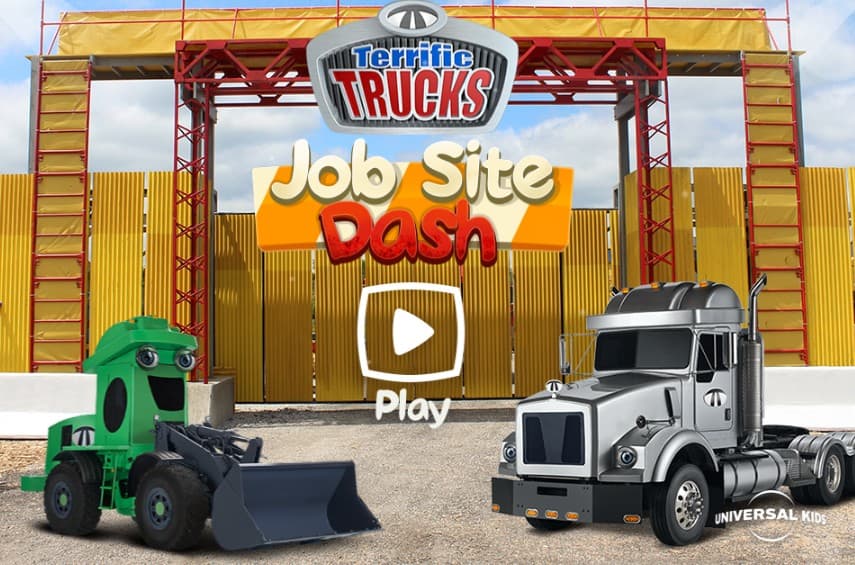 Terrific Trucks Job Site Dash: Mystic Realm Chronicles