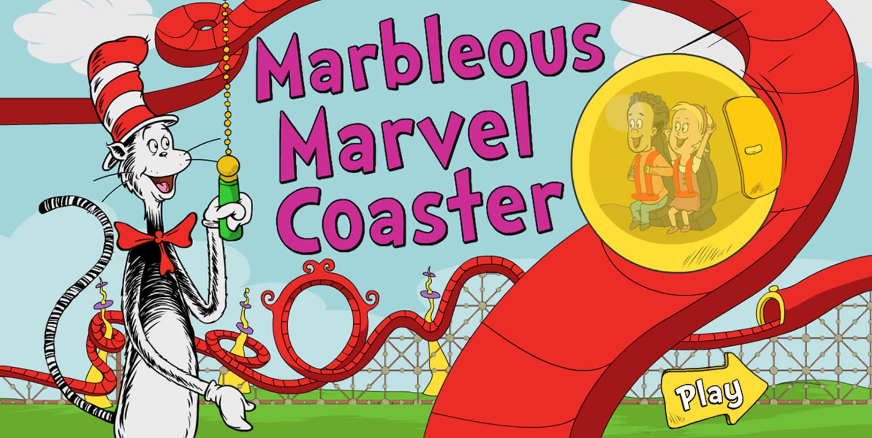 Marbelous Marvel Coaster The Cat in the Hat: The Ancient Power Quest