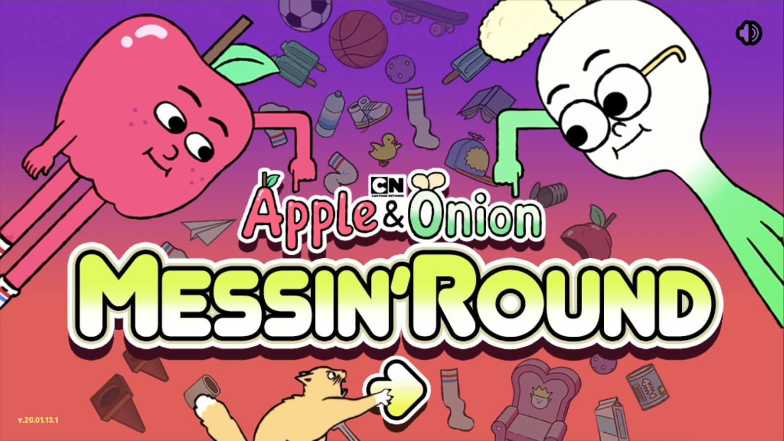 Apple and Onion Messin' Round - Fun Cartoon Network: Mystic Realm Chronicles