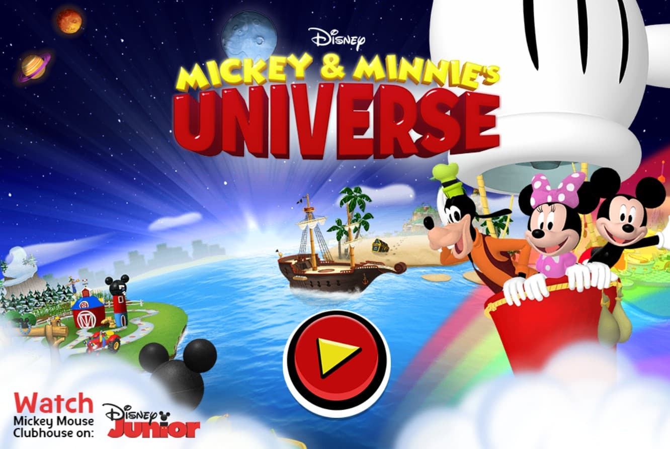 Mickey and Minnie Universe - Disney Junior Online Adventure: The Ultimate Fun Zone