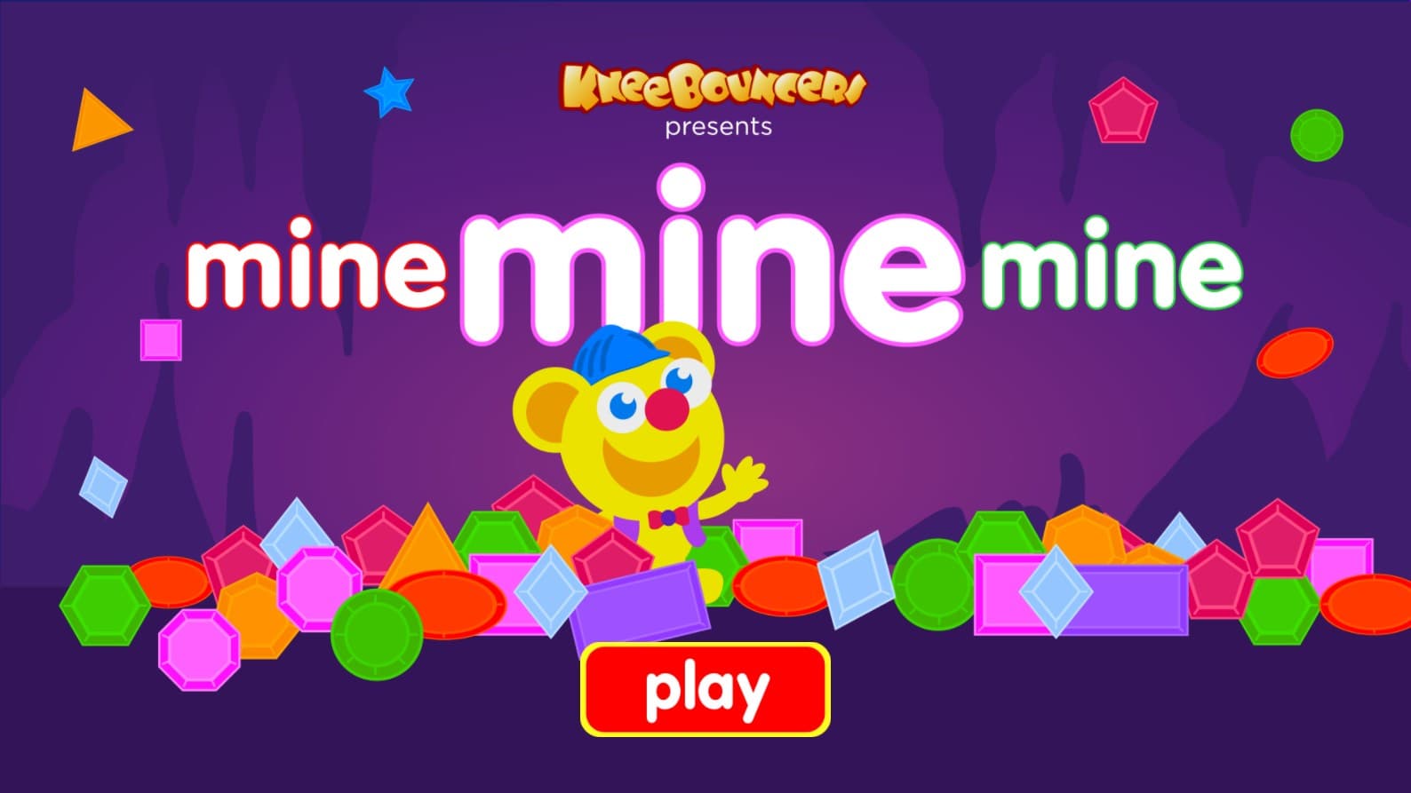 Mine Mine Mine KneeBouncers Kids: Professional Gaming Elite