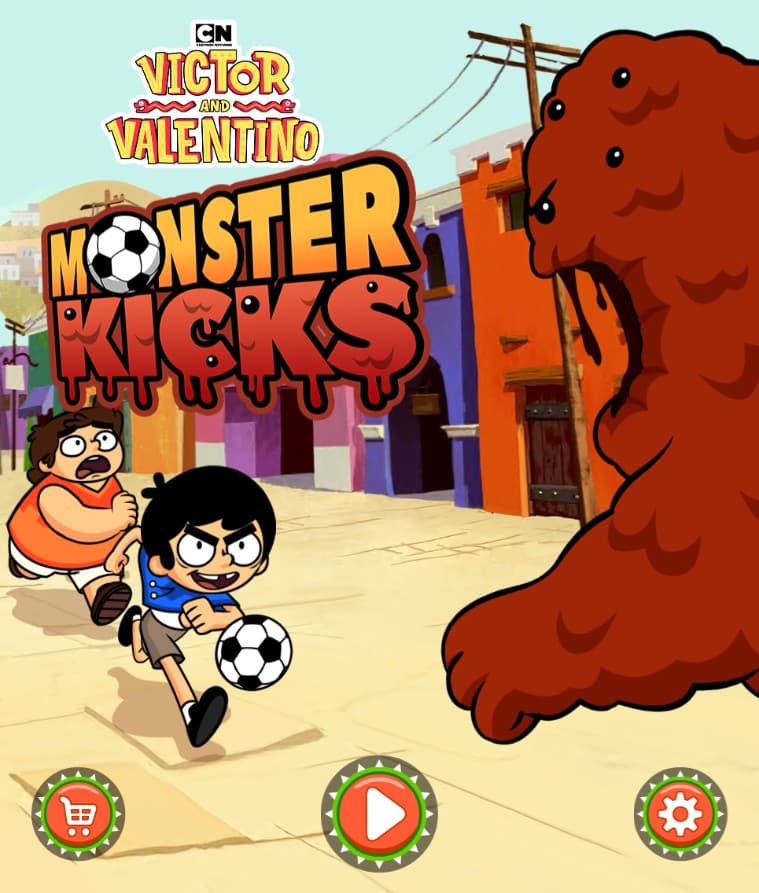 Victor and Valentino Monster Kicks - Cartoon Network Sports: Dynamic Play Experience