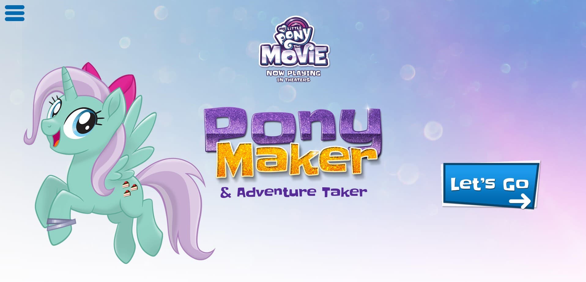 My Little Pony Movie Maker and Adventure Taker: The Mega Fun Kingdom