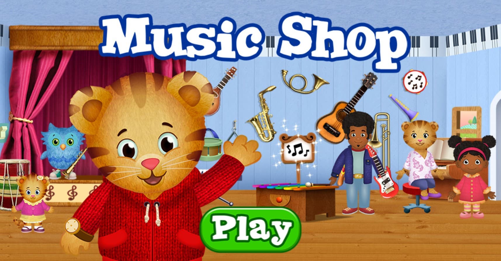 Music Shop Daniel Tiger: Galactic Hero Odyssey