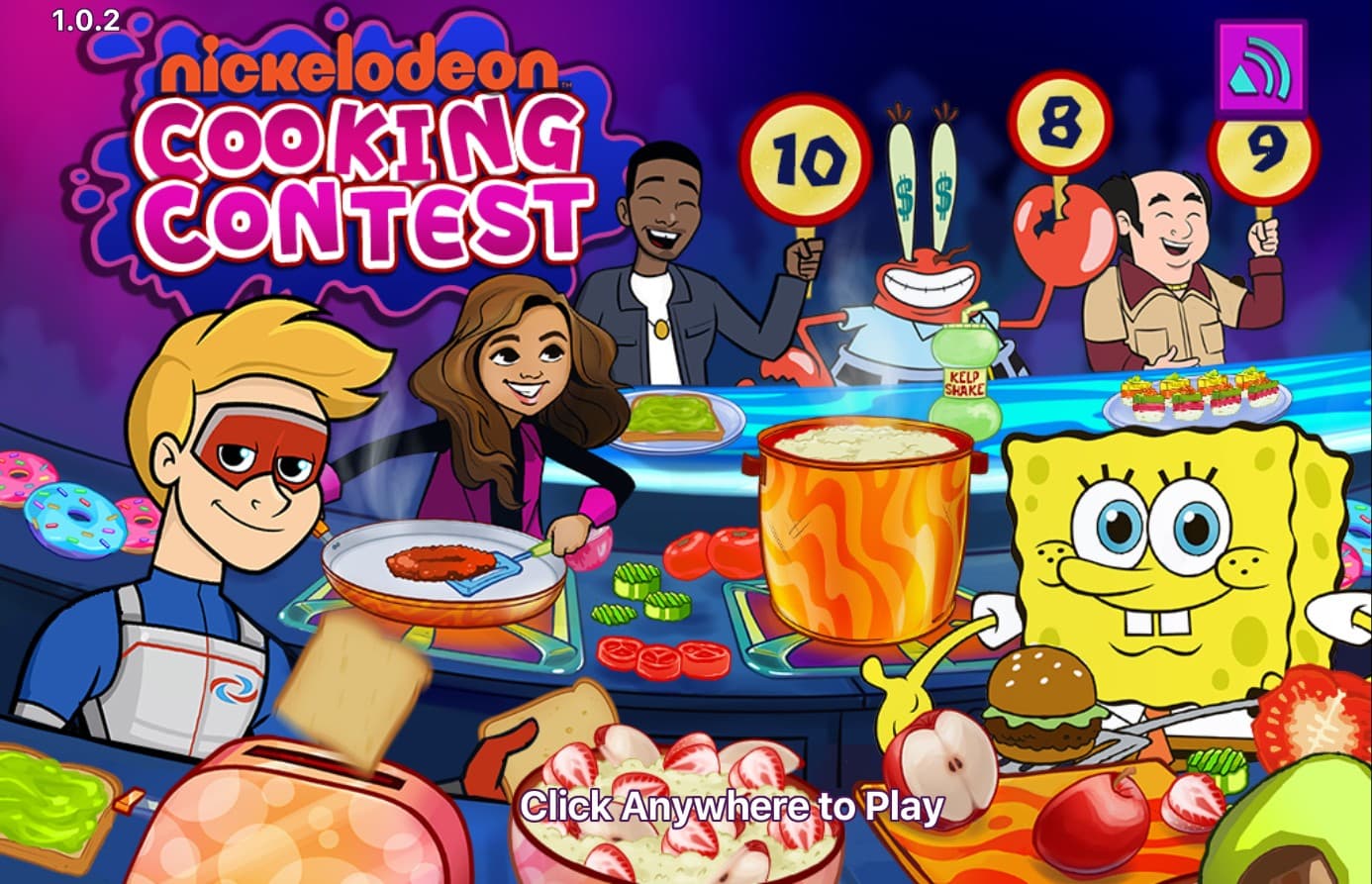 Nickelodeon Cooking Contest: Master Online Arena
