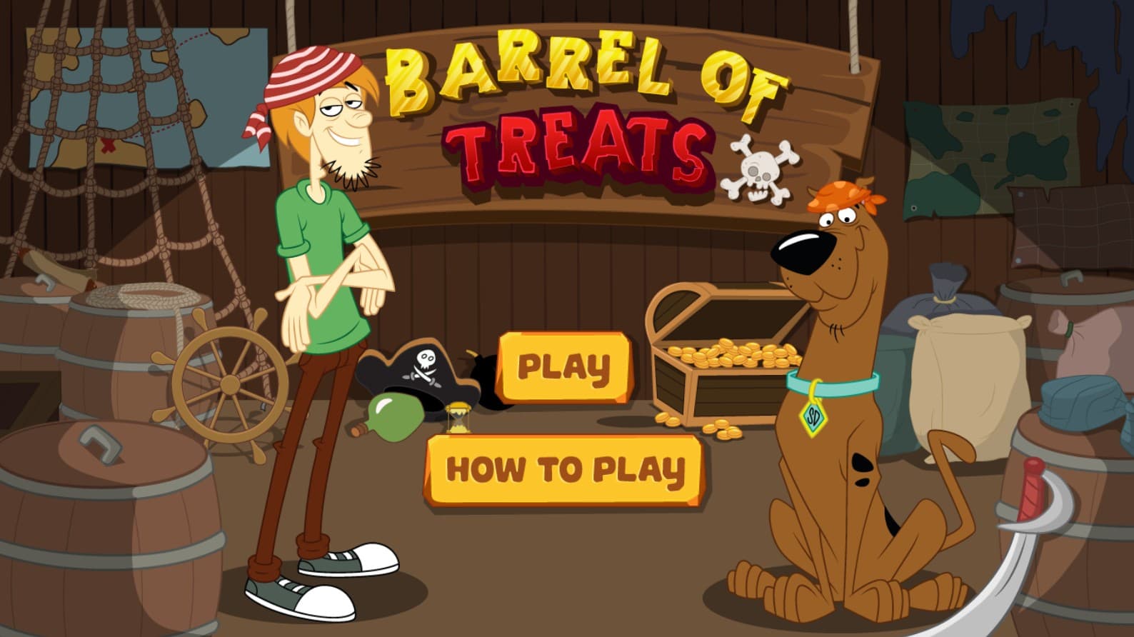 Scooby-Doo Barrel of Treats Adventure: Retro Pixel Adventure