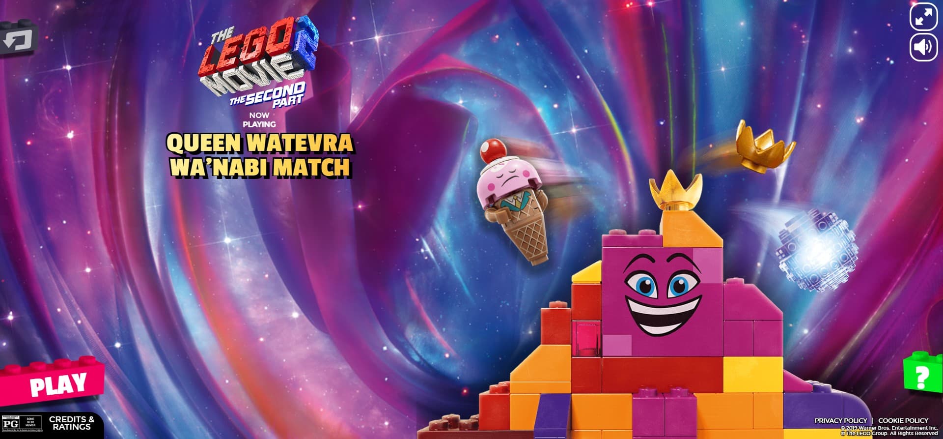 The LEGO Movie 2 Queen Watevra Wa'Nabi Match: The Golden Era Edition