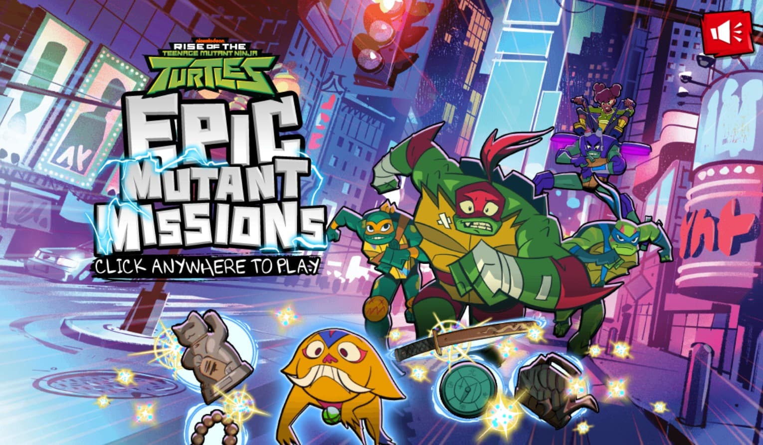 Rise of the Teenage Mutant Ninja Turtles Epic Mutant Missions: The New Champion Arena