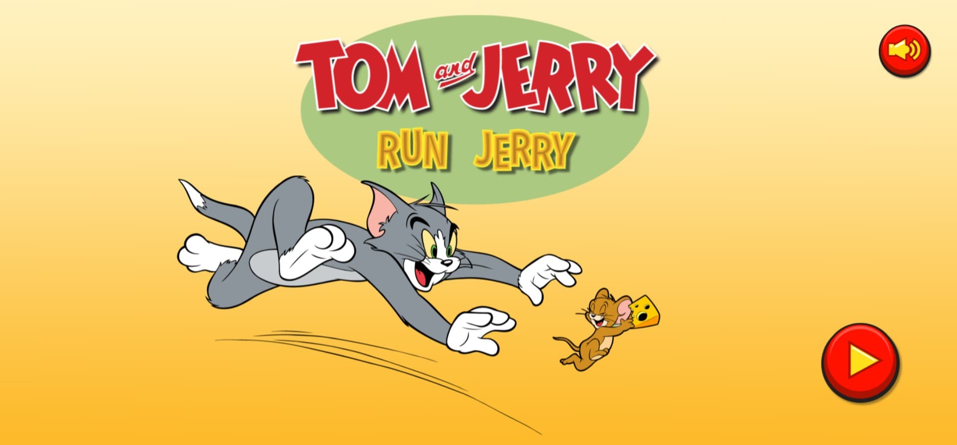 Tom and Jerry Run Jerry - Play Online Fun Chase: The Mega Fun Kingdom
