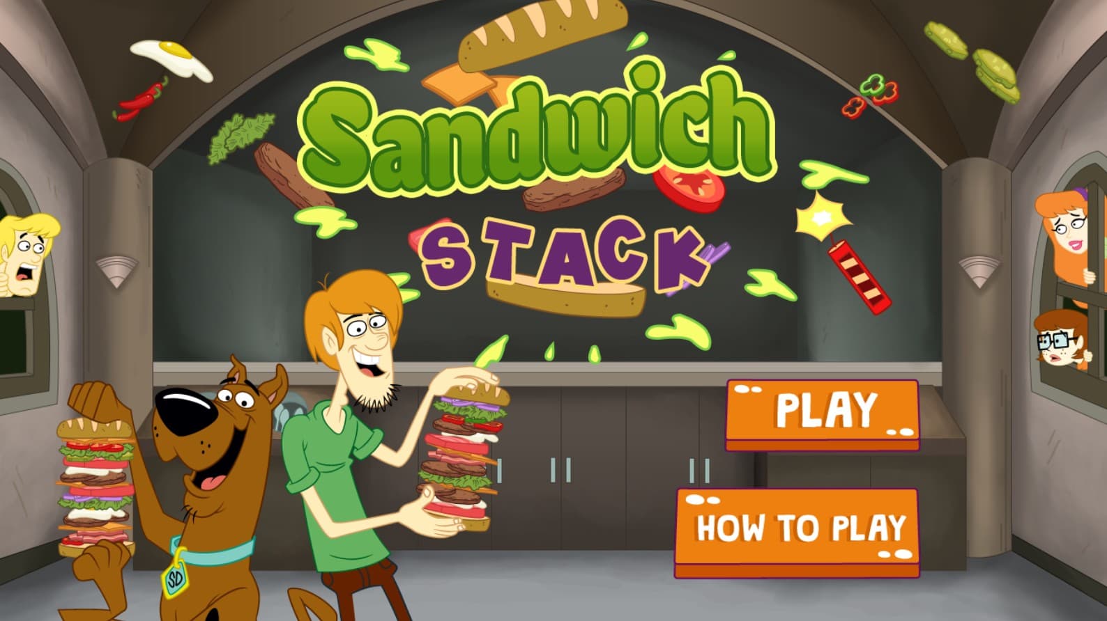 Scooby-Doo Sandwich Stack: The Ultimate Fun Zone
