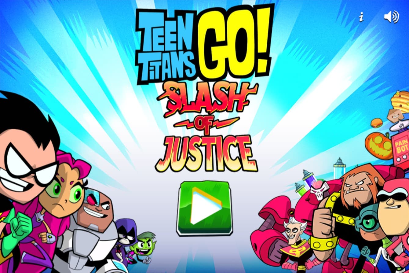 Teen Titans Go! Slash of Justice - HTML5 Cartoon Network Action: Galactic Hero Odyssey