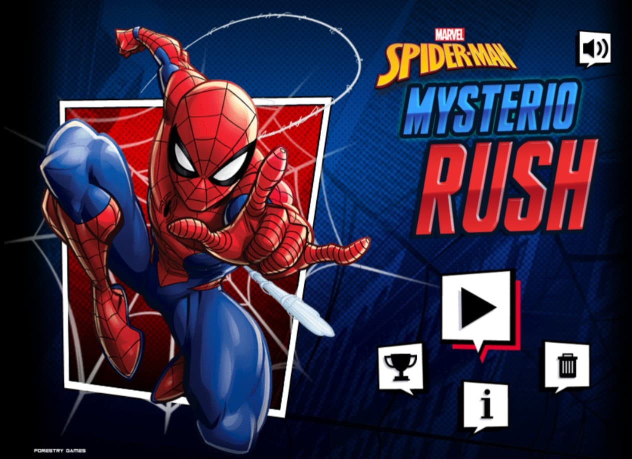 Spider-Man Mysterio Rush - Play Marvel Action Game Online: The Brave Warrior Legend