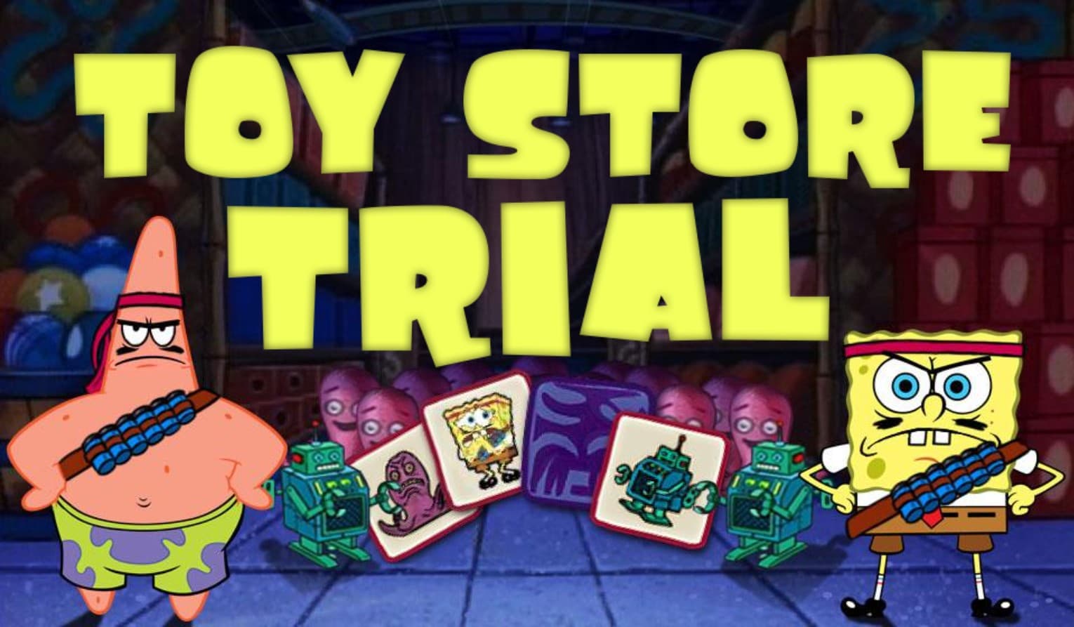 SpongeBob Toy Store Trial: Super Pro Elite Challenge