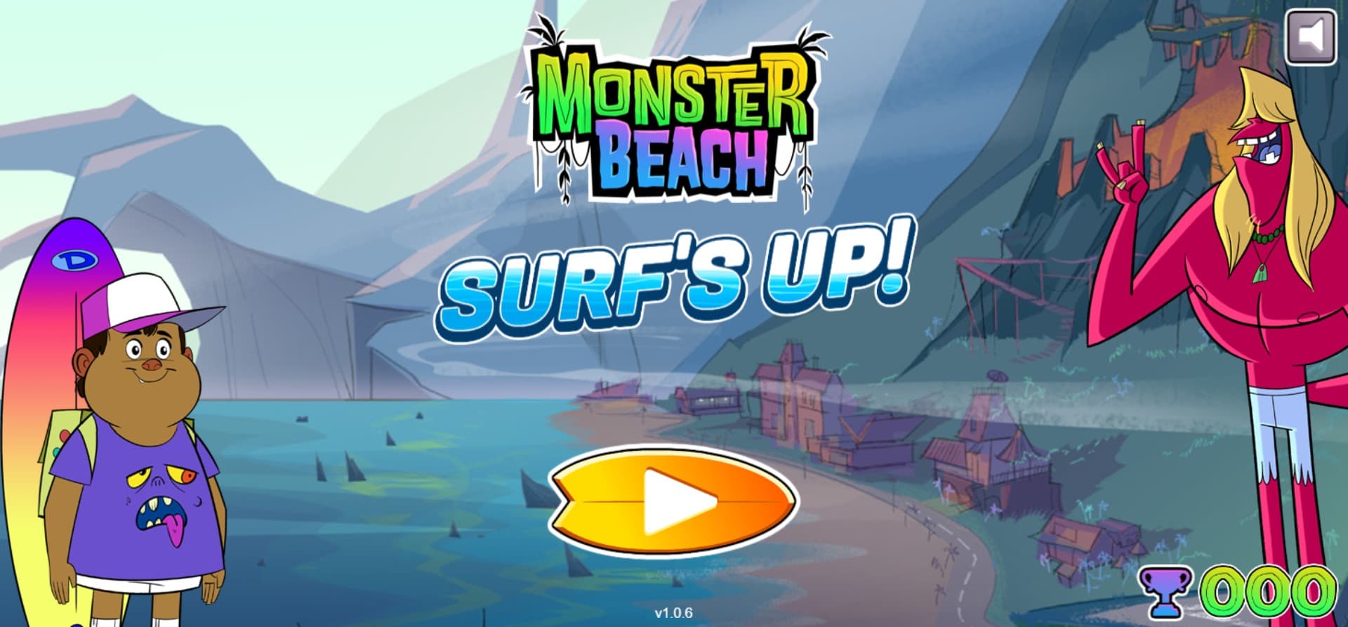Monster Beach Surf's Up - Cartoon Network: The Ancient Power Quest