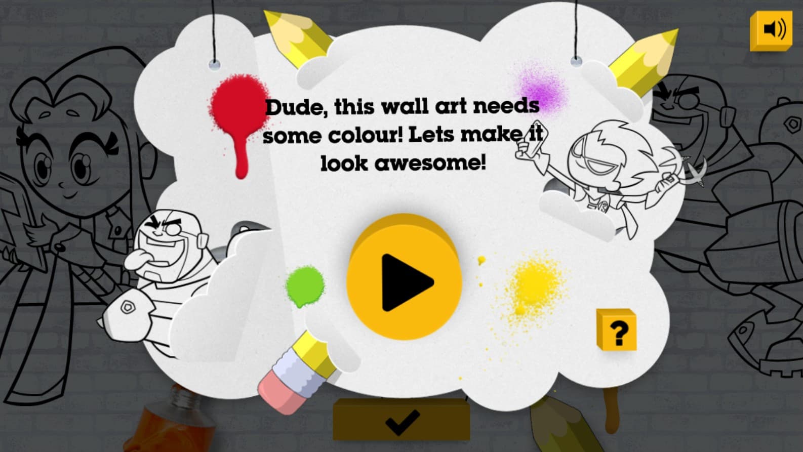 Teen Titans Go! Colour In: The Mega Fun Kingdom