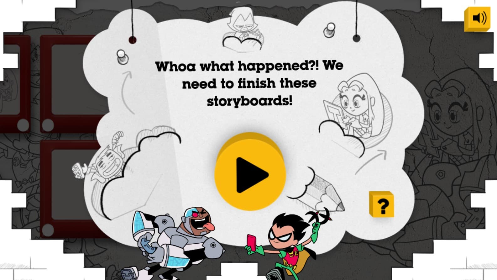 Teen Titans Go! Storyboard: Super Pro Elite Challenge