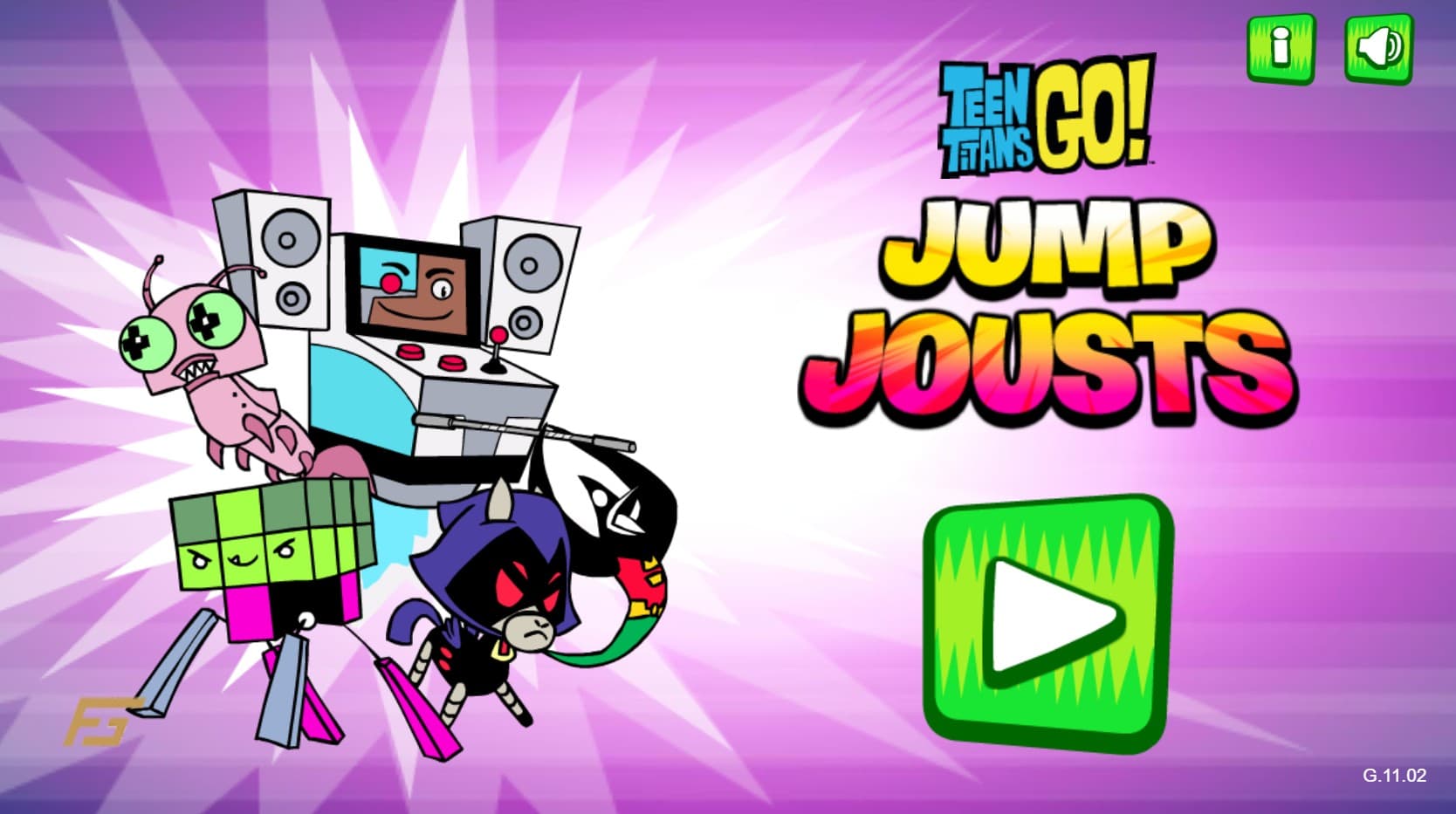 Teen Titans Go Jump Jousts - Action Arcade Fighting: Cyber World Adventure