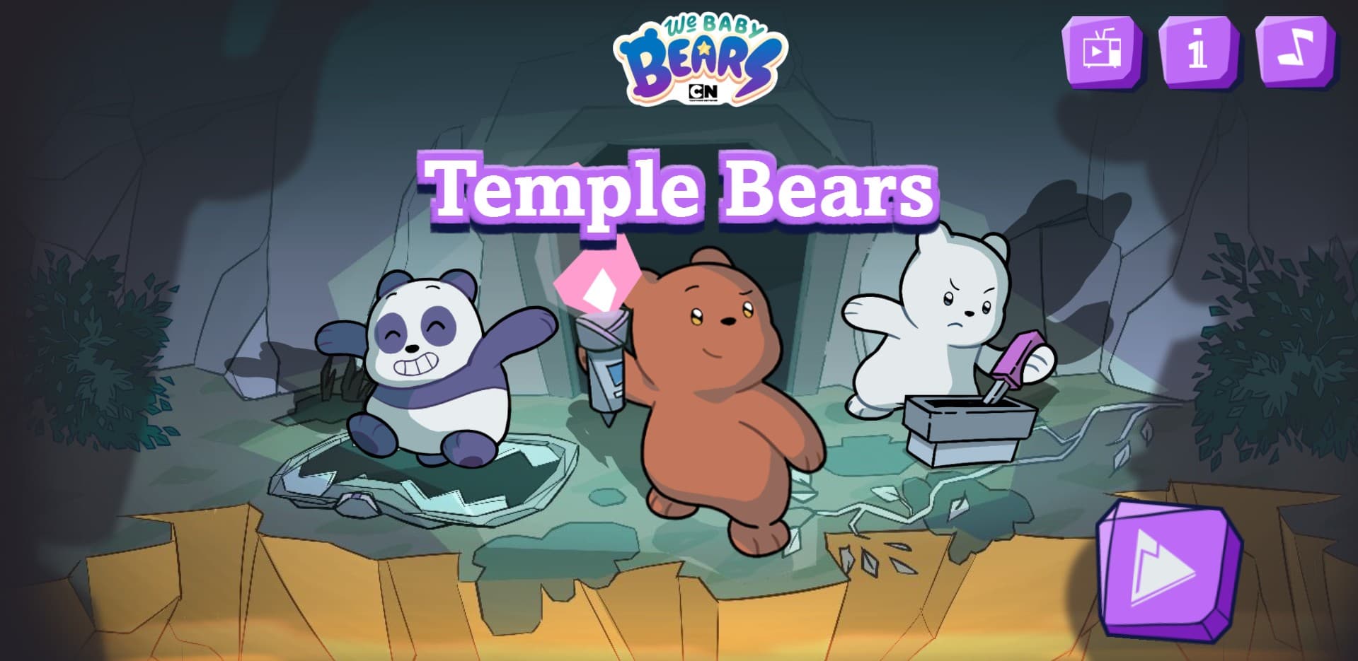Temple Bears Online Adventure: The Ancient Power Quest