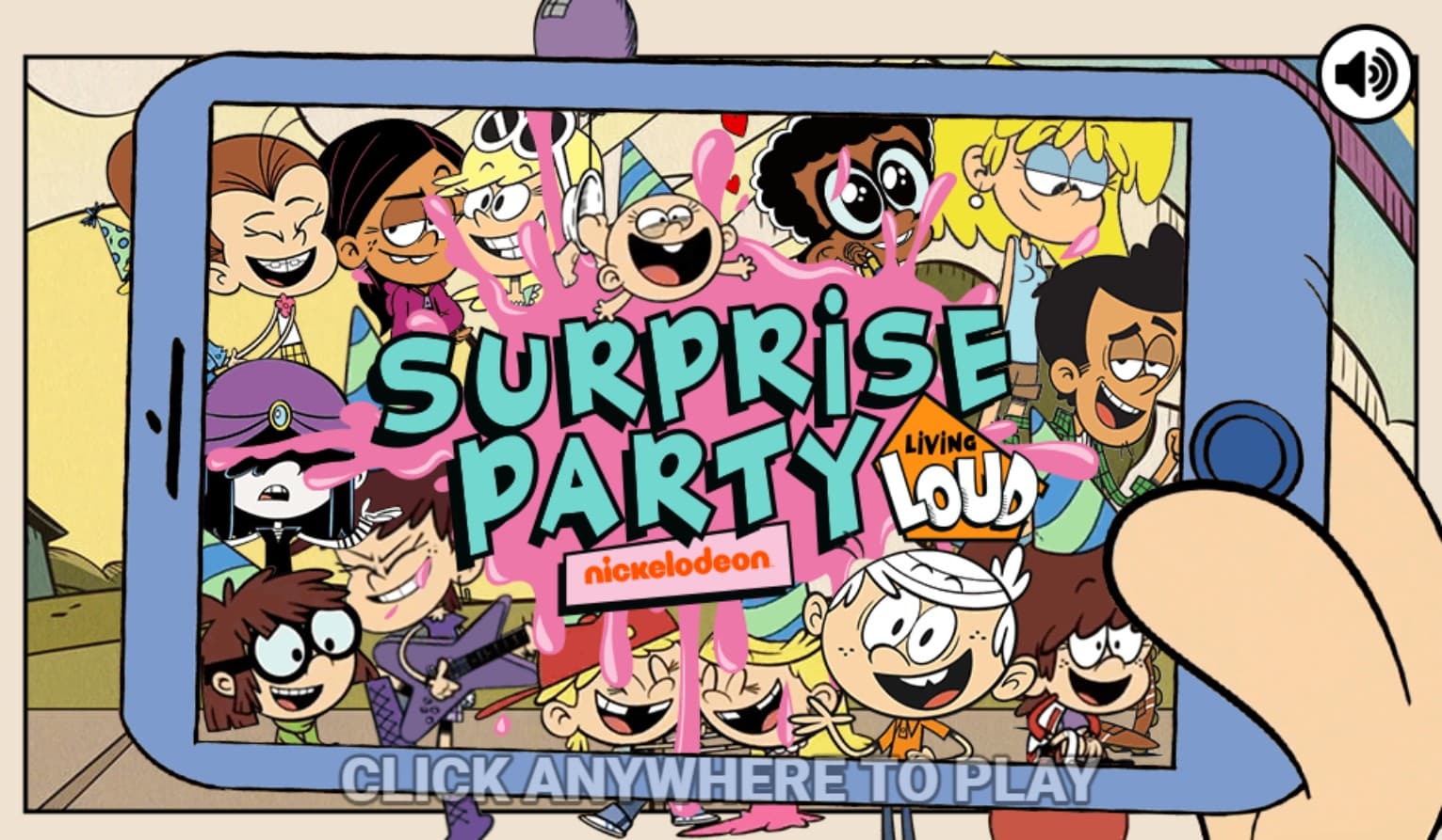 The Loud House Surprise Party - Nickelodeon: Masterful Skill Challenge