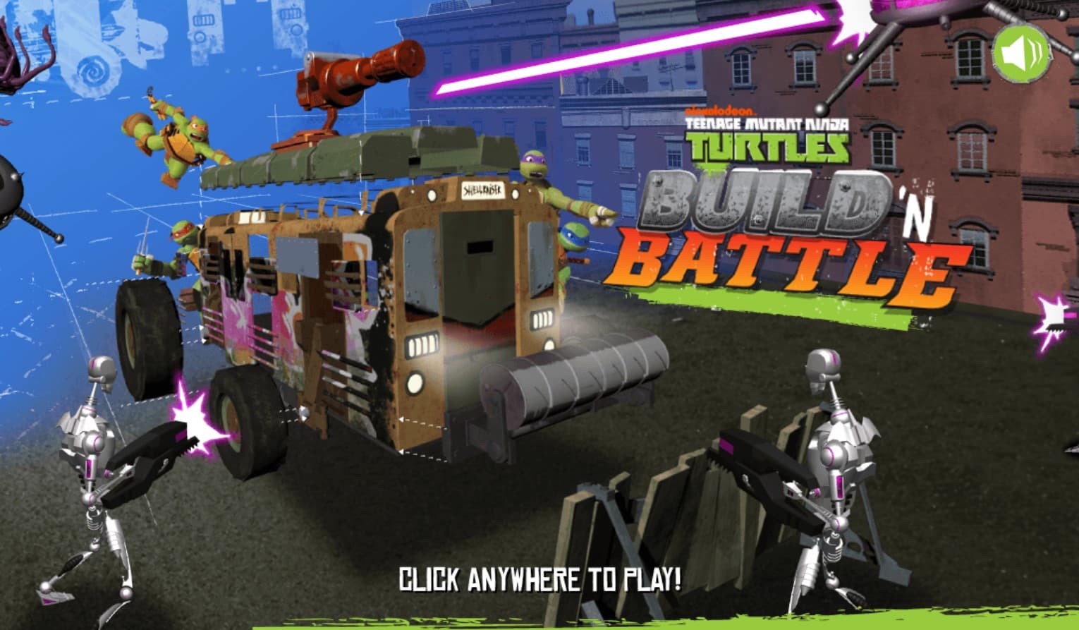 TMNT Build 'N Battle - Ninja Turtles Action: Masterful Skill Challenge