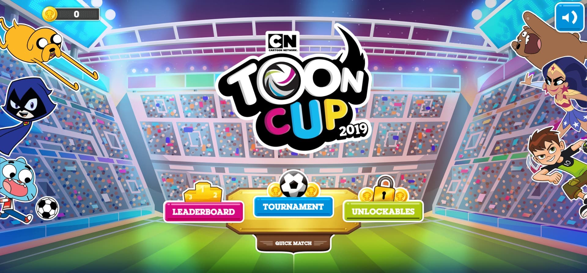 Toon Cup 2019 Cartoon Network Soccer: The Brave Warrior Legend